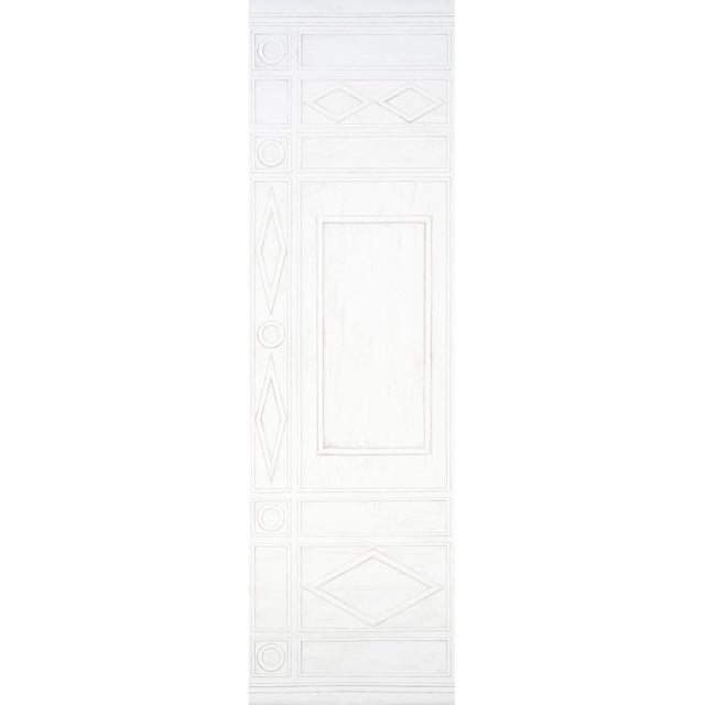 Not Yet Made - Made To Order Schumacher X Mary McDonald Swedish Manor Panel A in White For Sale - Image 5 of 5