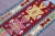 1980s Southwestern Style Hand Knotted Geometric Design Oushak Kilim Runner Rug For Sale - Image 4 of 10