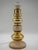 Vintage Golden Glass Table Lamp from Rosdala Glass Works, Sweden, 1970s For Sale - Image 4 of 10