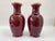 Oxblood Red Vintage Chinese Oxblood Porcelain Vases - A Pair For Sale - Image 8 of 8