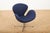 Swan Chair in Cast Aluminum Frame by Arne Jacobsen, 2001 For Sale - Image 3 of 15
