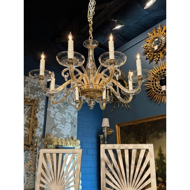 The Vintage Gold Murano Chandelier is a luxurious and elegant lighting fixture. Made with high-quality materials, this...