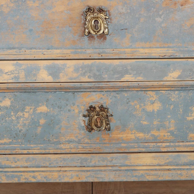 French Painted Commode, 1890s For Sale - Image 8 of 14