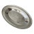 Vintage Silver-Plated Engraved Oval Serving Platter For Sale