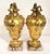 Pair Antique French 19th C Rococo Gilt Bronze Urns Barbedienne Vase on Marble For Sale In New York - Image 6 of 18