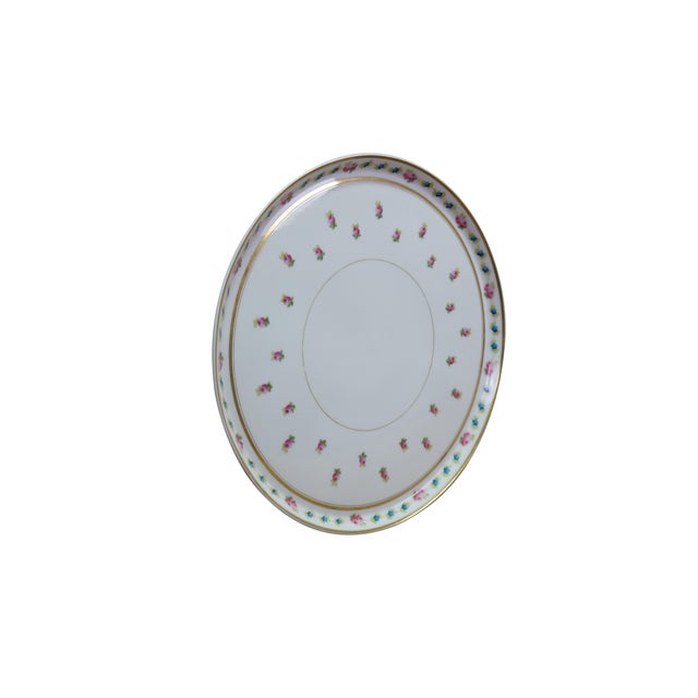Victorian Antique Tressemann & Vogt T&v Limoges France Serving Plate Platter For Sale - Image 3 of 10