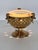 Mid-Century Modern Vintage Italian Brass and Glass Table Lamp from Fontana Arte, 1950s For Sale - Image 3 of 18