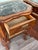 Vintage Walnut Bedside Tables with Marble Top, 1930s, Set of 2 For Sale - Image 9 of 18