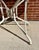 American Woodard 72"x42" Wrought Iron Patio Outdoor Oval Dining Table For Sale - Image 3 of 7