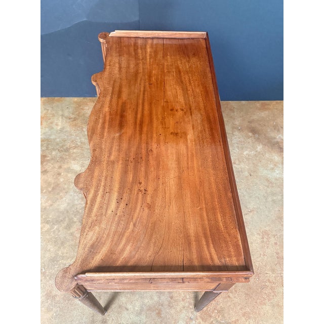 Scottish Writing Table or Desk of Mahogany From Regency Era For Sale - Image 14 of 17