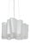 Logico Mini Pendant Lamp with 3 Glass Bodies from Artemide, 2000s For Sale