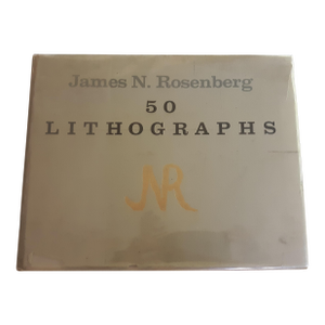 1964 James Rosenberg 50 Lithographs Limited Edition Signed