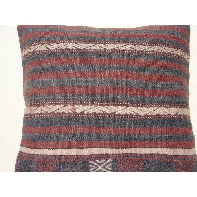 Textile 1970s Kilim Pillow Cover For Sale - Image 7 of 11