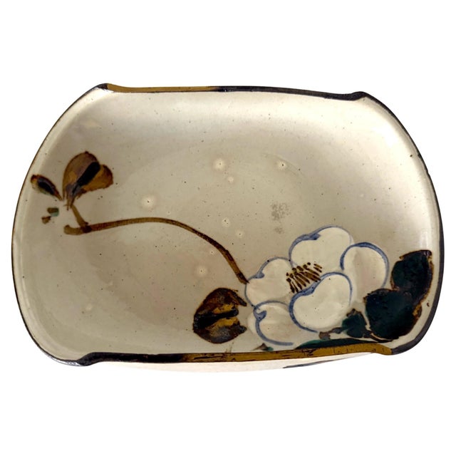 Ceramic Japanese Ceramic Bowl Makuzu Kozan with Original Inscribed Box For Sale - Image 7 of 15