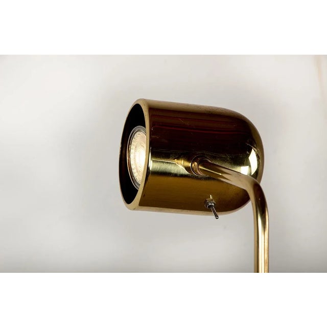 Swedish Brass Floor Lamp from Bergboms, 1960s For Sale - Image 8 of 13