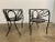 Walter Coons for Clark & Burchfield Armchairs - a Pair For Sale - Image 11 of 12