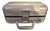 Small Silver Aluminum Beauty Case, 1980s For Sale