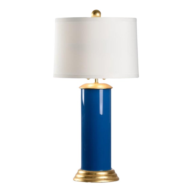 Wildwood Savannah Table Lamp - Naples Blue For Sale