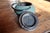 Japanese Vintage Green Cast Iron Teapot, Japanese Tetsubin Style, Ribbed For Sale - Image 3 of 11
