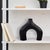 Beltram Black Modern Styled Ceramic Footed Vase For Sale - Image 9 of 9