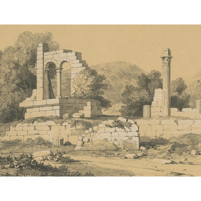 Beige De Laborde, Selefke Views of the Basilica and Citadel in Cilicia, Asia Minor, Print For Sale - Image 8 of 11
