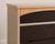 Mid-Century Modern Refinished Mid-Century Modern 4-Drawer Chest in Sculpted Clay & Dark Walnut For Sale - Image 3 of 3