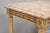 Vintage French Louis XVI Style Pink Marble Top Low Drinks Side Tables - A Pair For Sale - Image 10 of 16