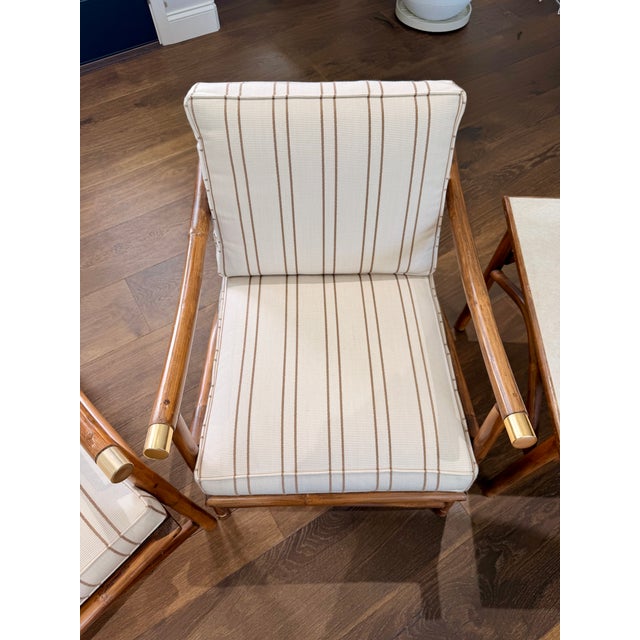 Vintage Vogue Raton Sofa Set With Chairs and Side Tables – Excellent Condition For Sale - Image 4 of 14