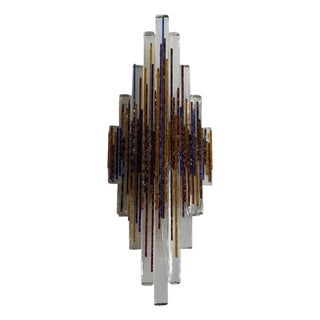 Large Wall Lamp by Albano Poli for Poliarte, 1970s For Sale