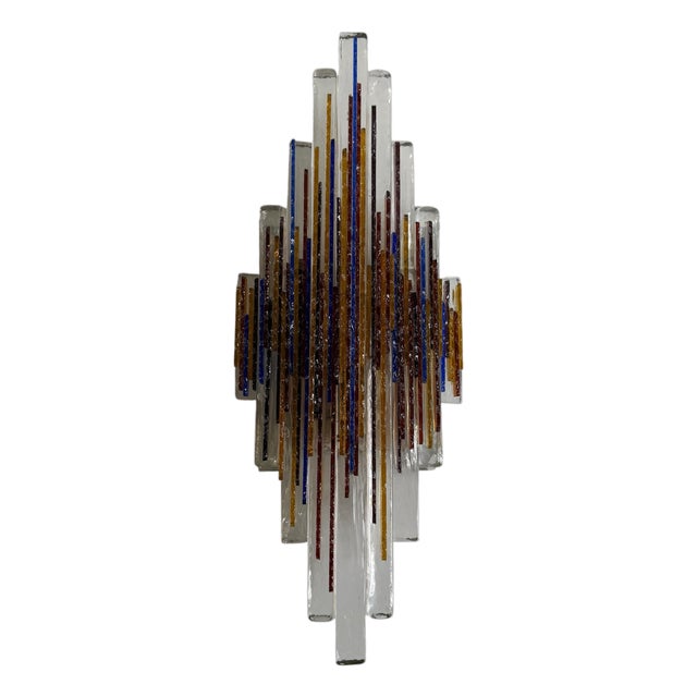 Large Wall Lamp by Albano Poli for Poliarte, 1970s For Sale