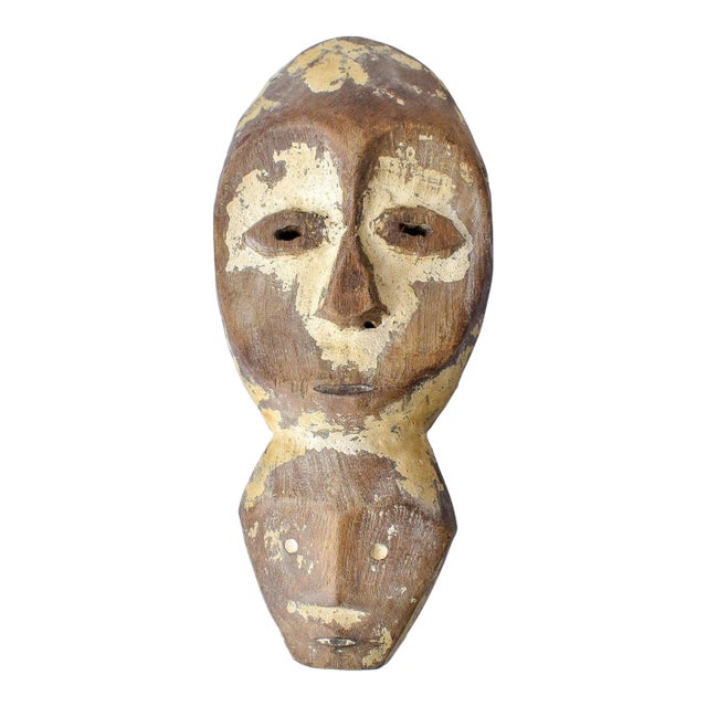 Early 20th Century Lega Passport Mask For Sale