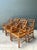 Mid-Century Modern Vintage McGuire Target Back Rattan Dining Chairs - Set of 6 For Sale - Image 3 of 18