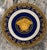 2000 - 2009 Rosenthal Versace Medusa Blue Porcelain Bread & Butter Plate, 7.25” For Sale - Image 5 of 9