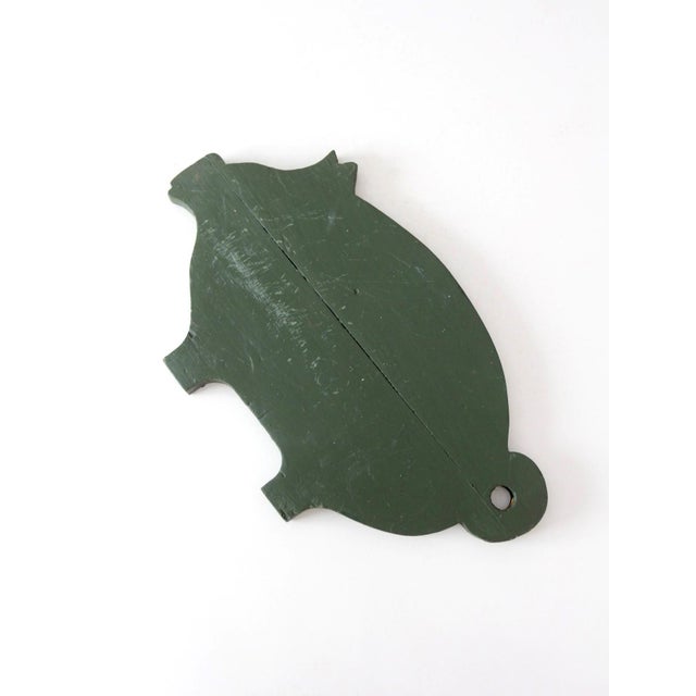 Antique Primitive Pig Kitchen Board For Sale - Image 9 of 11