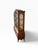 Wood 1970s Monumental Mastercraft Burl Wood & Brass Lattice China Cabinet Vitrine For Sale - Image 7 of 11