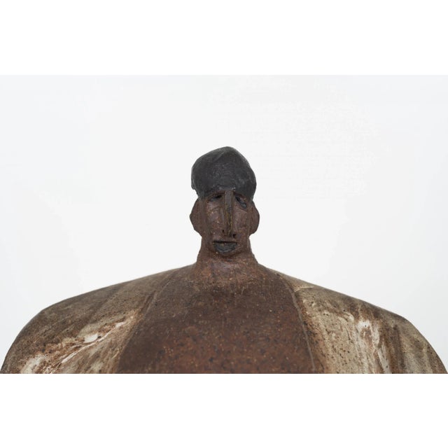 Ceramic Male Figure For Sale - Image 12 of 13