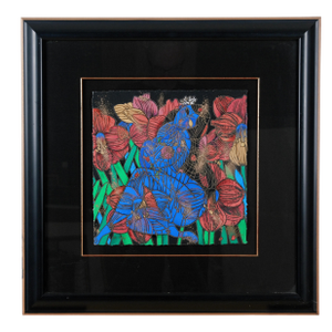 1992 Tiefeng Jiang "Life" From Nature Suite Hand Signed & Numbered Limited Edition Hc 15/20 Framed Deckled Serigraph