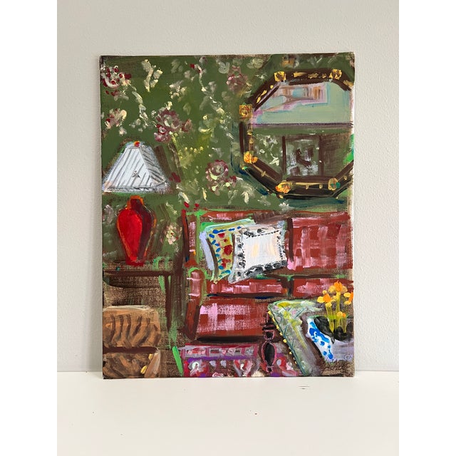 English "Rose Paper" an Original Artwork by Shann Spishak For Sale - Image 3 of 7