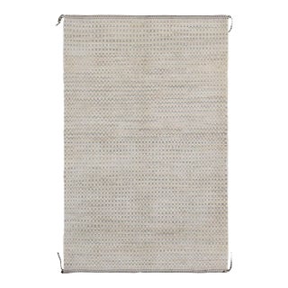 Blue & Green Modern Wool Rug For Sale