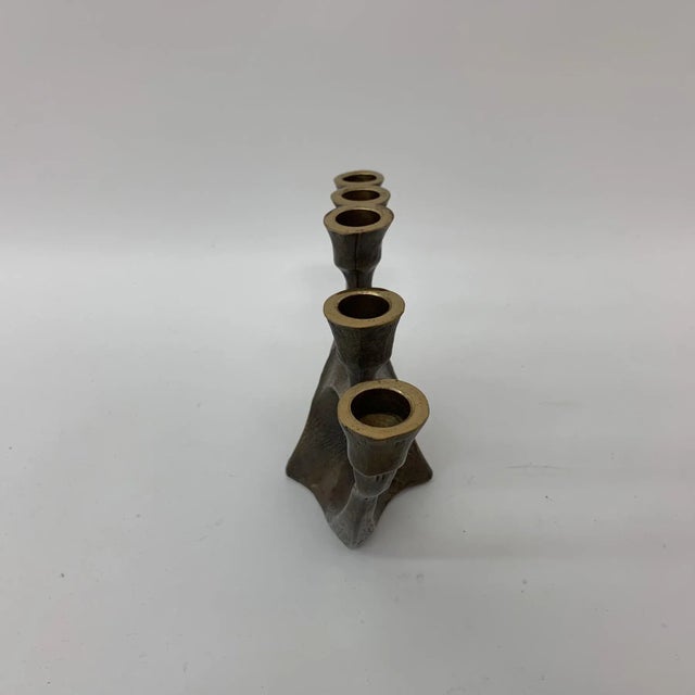 Metal Brutalist Candleholder by Horst Dalbeck, Germany, 1970s For Sale - Image 7 of 10