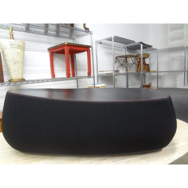 Contemporary 1980s Italian Postmodern Sculptural Bench or Pouf by Moroso For Sale - Image 3 of 13