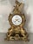 French 19thC French Maker Louis XVI Gold Ormolu Bronze Mantel Clock, 1 For Sale - Image 3 of 18