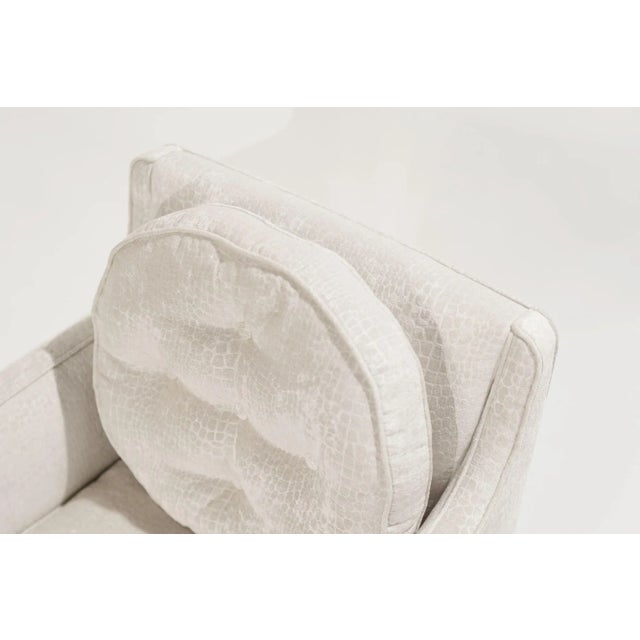 Edward Wormley for Dunbar Swivel Chair, C. 1950s For Sale - Image 10 of 13