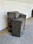 Stylish Pulaski Slate Nesting Tables Set of 3. Sculptural design, with different slate designs. Showroom floor sample....