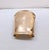Vintage 1977 Signed Napier Ad Piece Goldtone Wide Wavy Cuff Bracelet For Sale - Image 10 of 11
