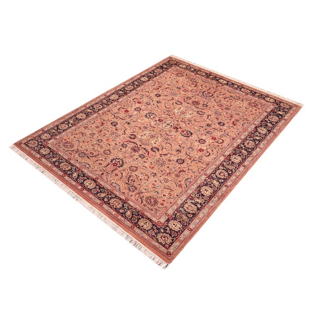 Designed with mesmerizing intricacy and gorgeous color palette, this hand-knotted masterpiece demonstrates the beauty and...