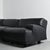 1980s Fiandra Modular Black Leather Sofa by Vico Magistretti for Cassina, 1980, Set of 5 For Sale - Image 5 of 11