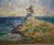 Paper Pilgrim Head Monument Provincetown Painting by Bob Gasoi For Sale - Image 7 of 13