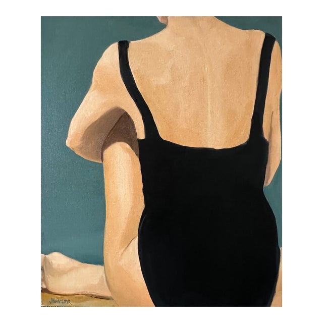 "Serenity" Modern Oil Painting, by Jennifer Hohlfelder For Sale