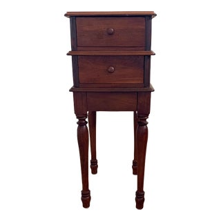 Antique Knapp Joints Bedside Table For Sale